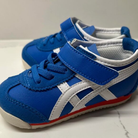 Onitsuka Tiger Kids Mexico 66 Shoes - Blue/White (Size US K6 / EU 22.5 / 13.5 CM - Picture 1 of 6